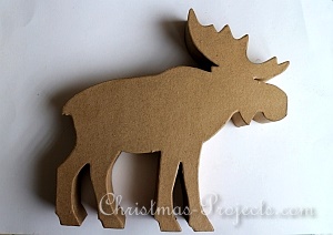 Paper Mache Moose or Elk