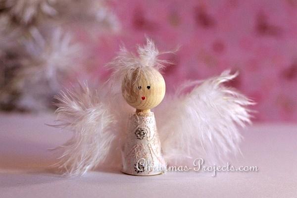 Romantic Angel in White 3