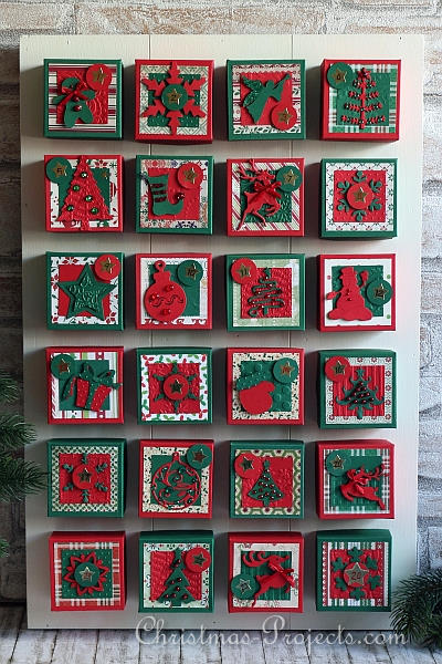 Advent Calendar - Red and Green 1