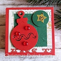 Advent Calendar - Red and Green 11