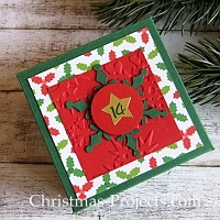 Advent Calendar - Red and Green 15