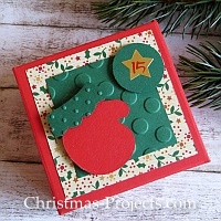 Advent Calendar - Red and Green 16