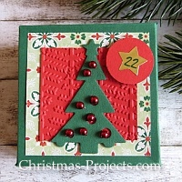 Advent Calendar - Red and Green 23