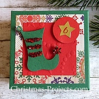 Advent Calendar - Red and Green 7