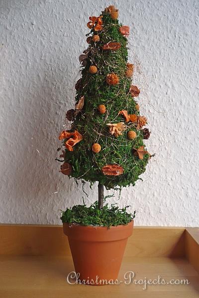 Christmas Craft - Christmas Tree Topiary