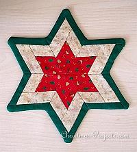 Christmas Craft - Patchwork Star 200