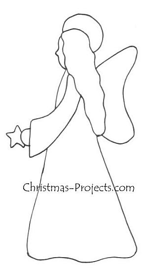 Christmas Craft Pattern - Angel