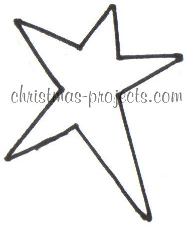 Christmas Projects Country Star Template