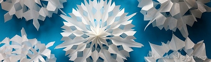 Christmas Projects - Snowflake Crafts