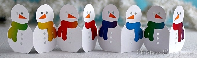 Christmas Projects - Snowman Crafts