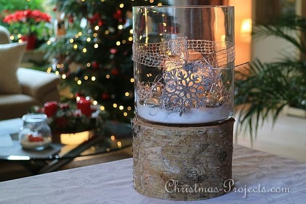 Christmas and Winter Table Centerpiece