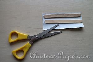 Craft Stick Snowflake Tutorial 1