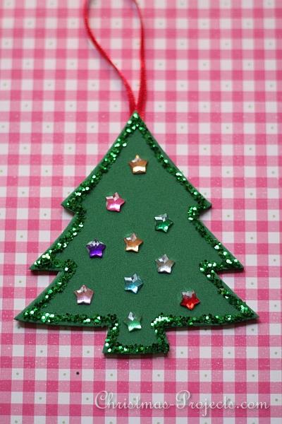 Fun Foam Christmas Tree Ornament 4