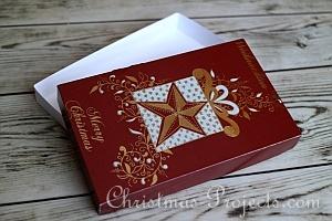 How to Make a Christmas Card Box 10