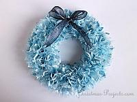 Icy Blue Winter Wreath 200