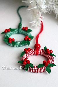 Mini-Wreath Ornaments 