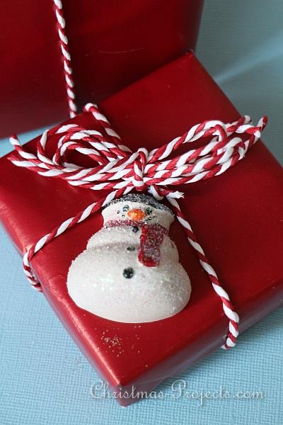 Christmas Craft - Plaster of Paris Snowmen