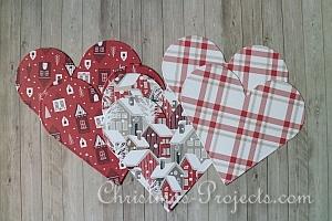 Puffy Paper Hearts Tutorial 1