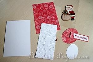 Santa Claus Card Instructions 1