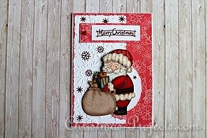 Santa Claus Card Instructions 6